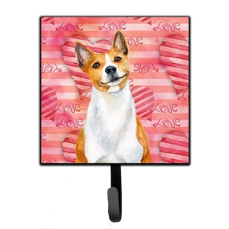 Carolines Treasures Basenji Love Leash or Key Holder BB9779SH4